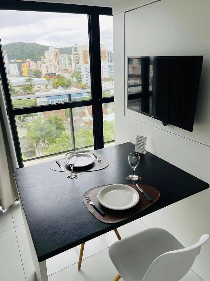Apartamento Maxloft - Apto Novo Smart Tv, Lavanderia Joinville